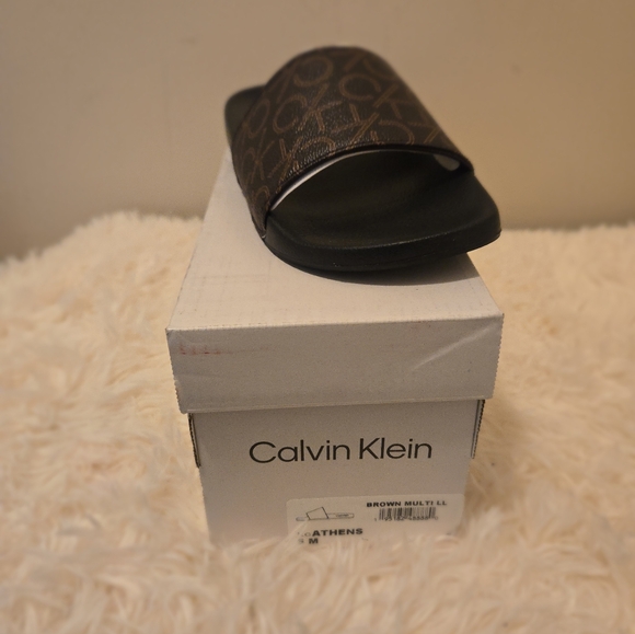 Calvin Klein Women's Athens Slide Sandal in size 5 New - Picture 4 of 5